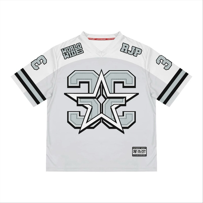 Jual RJP JerseyRugby Number 33 Full Printing Streatwear Bahan Dryfit ...