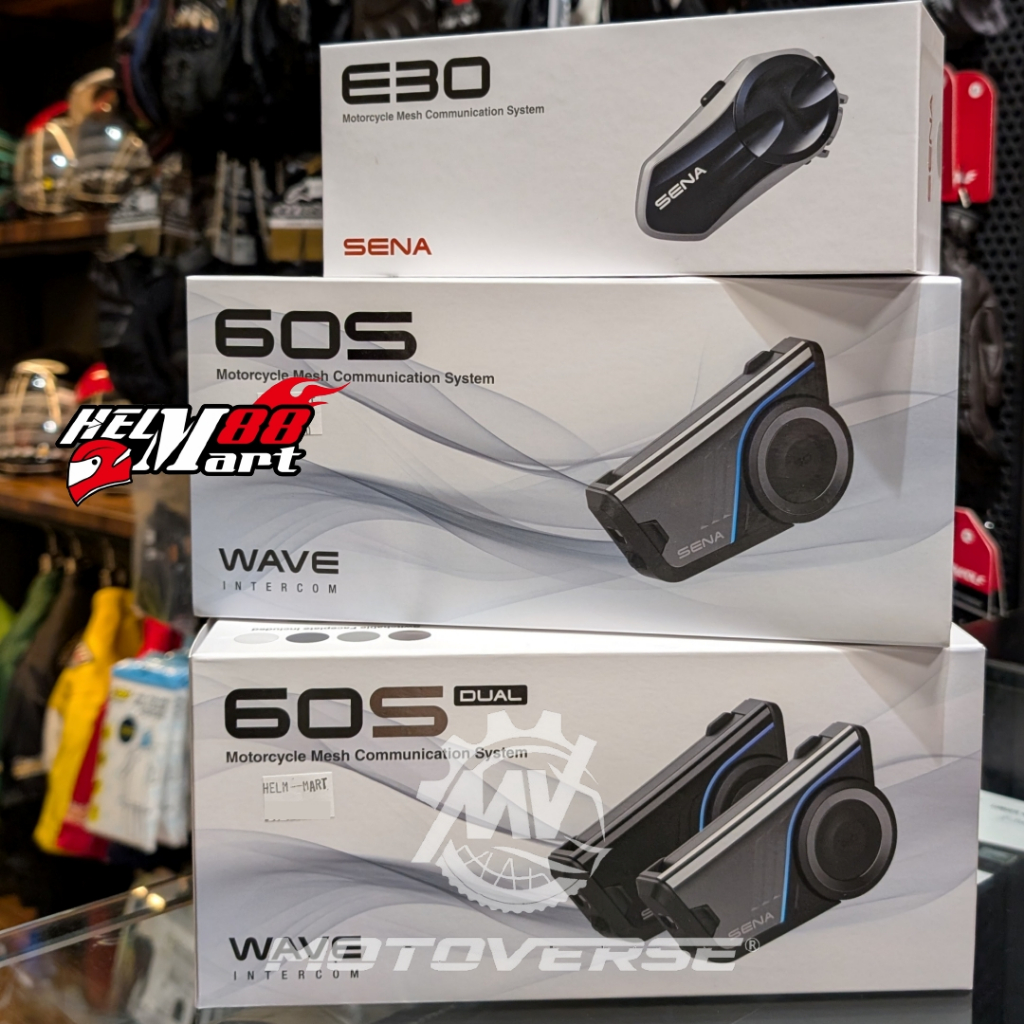 Jual SENA 60S Intercom Motorcycle Mesh Communication System Interkom ...