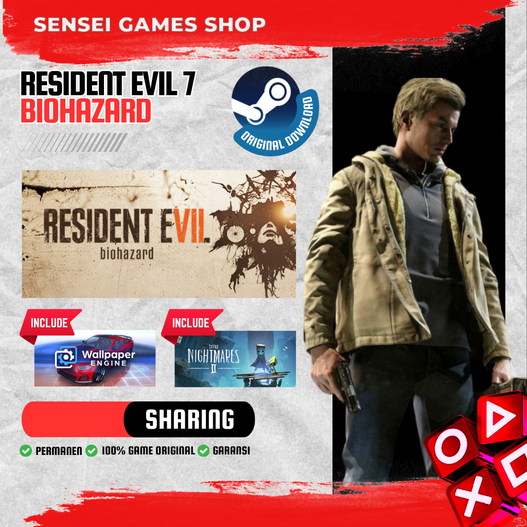 Jual [BONUS STEAM KEY] Resident Evil 7 Biohazard (Sharing With Resident ...