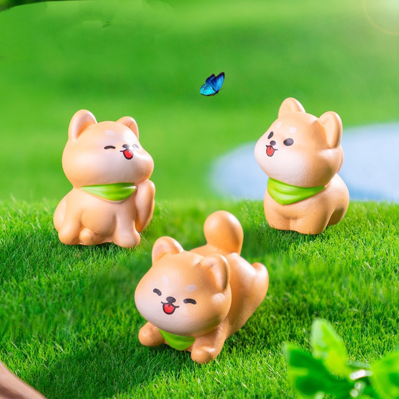 Jual (1Pcs) C57 Figure 3D Corgi Gembul | Shopee Indonesia