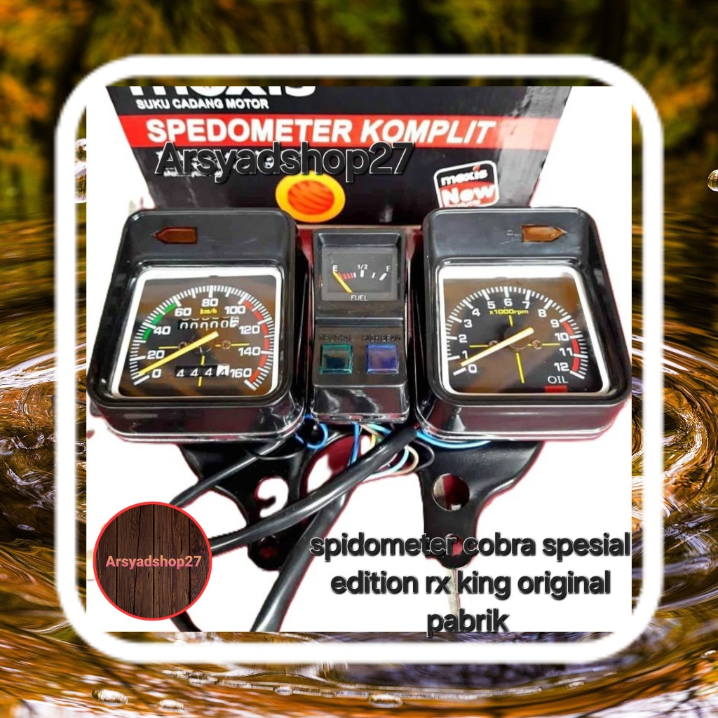 Jual spidometer cobra spesial edition rx king original pabrik | Shopee ...
