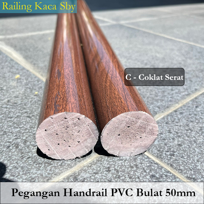 Jual HANDRAIL PVC BULAT 50MM (2