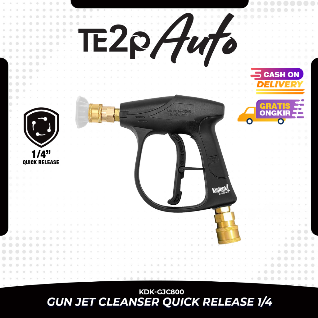 Jual Kodenki Gun Jet Cleaner Set Quick Release Adaptor 1/4