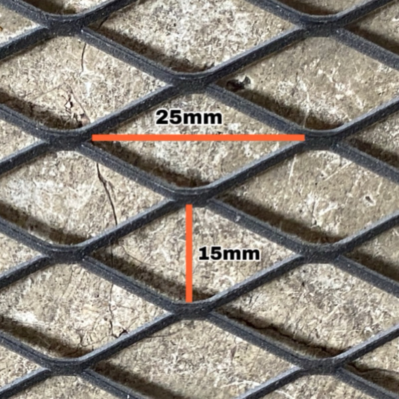 Jual Expand metal mesh 1620 ukuran custom kawat ram besi wiremesh ...