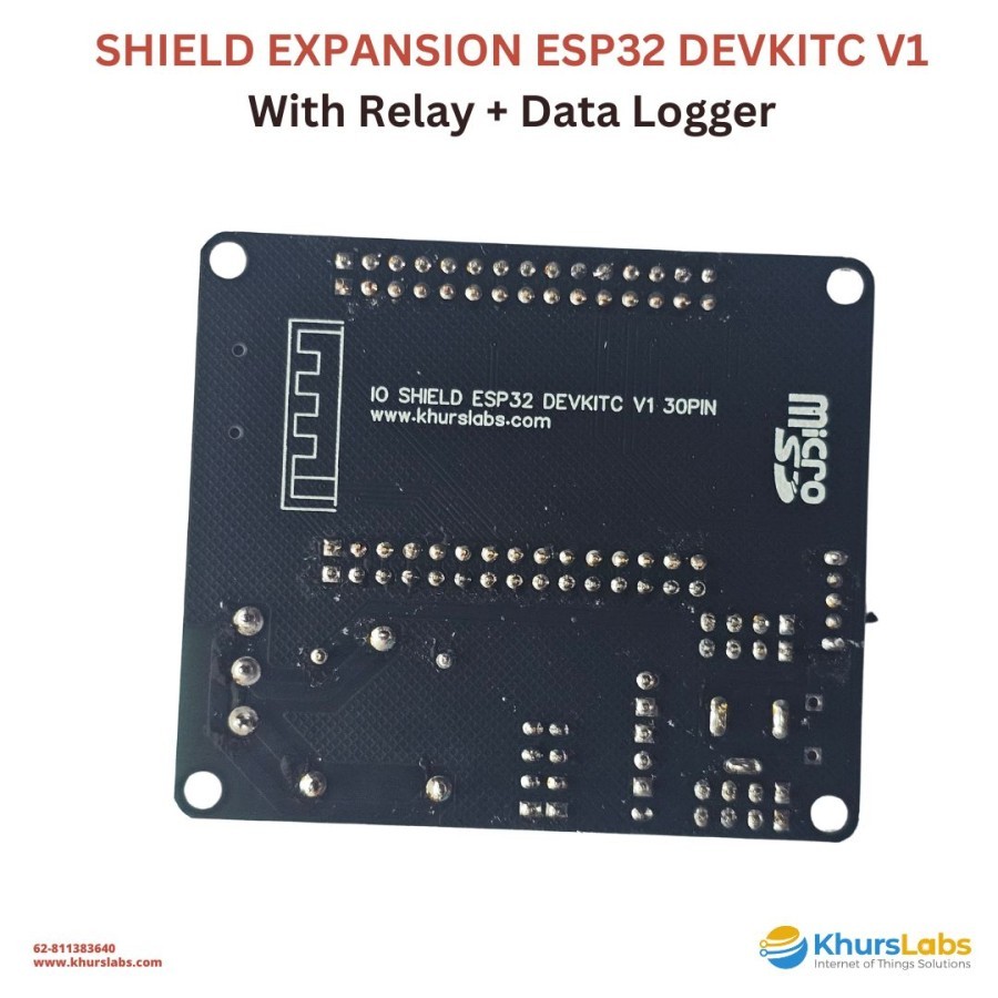 Jual Shield Expansion ESP32 DEVKITC WROOM V1 30 PIN With Relay Data ...
