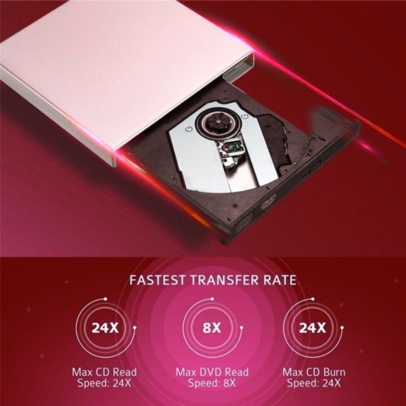 Jual External DVD optical Drive all varian Q1, Q2 | Shopee Indonesia