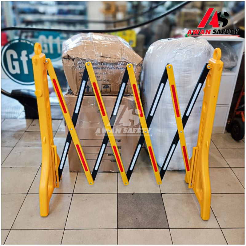 Jual Pembatas Jalan Portabel / Road Board Barier Lipat Murah ...