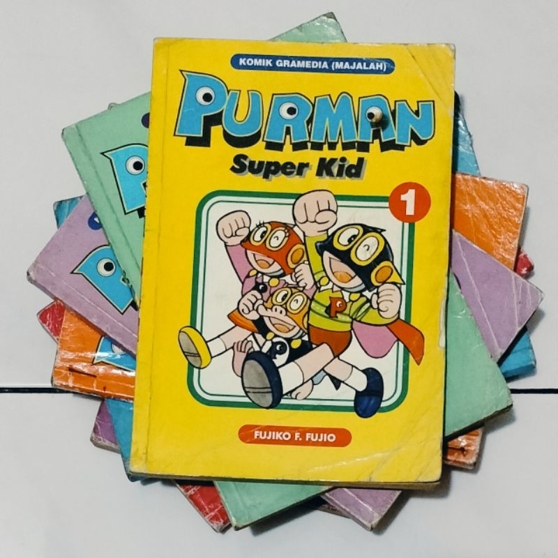 Jual Komik PMAN PURMAN Super Kid 1-7 End P-Man cetakan awal