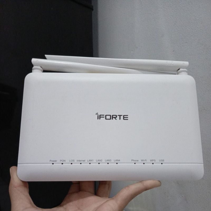 Jual ROUTER ONT ZTE ZXHN F679L (5G) & ADAPTOR 12V PORT BIRU BERGARANSI ...