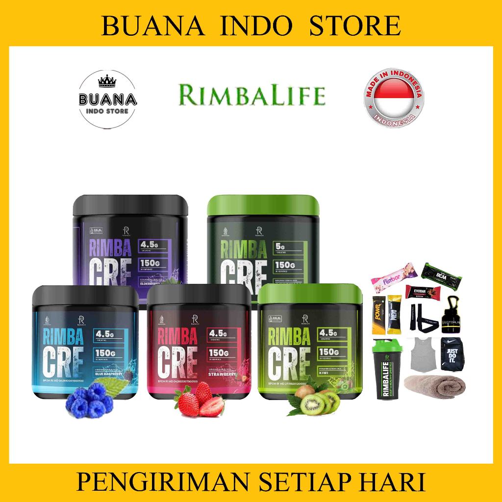 Jual Rimbalife Rimbacre Creatine Monohydrate 300 gram 60 serving ...