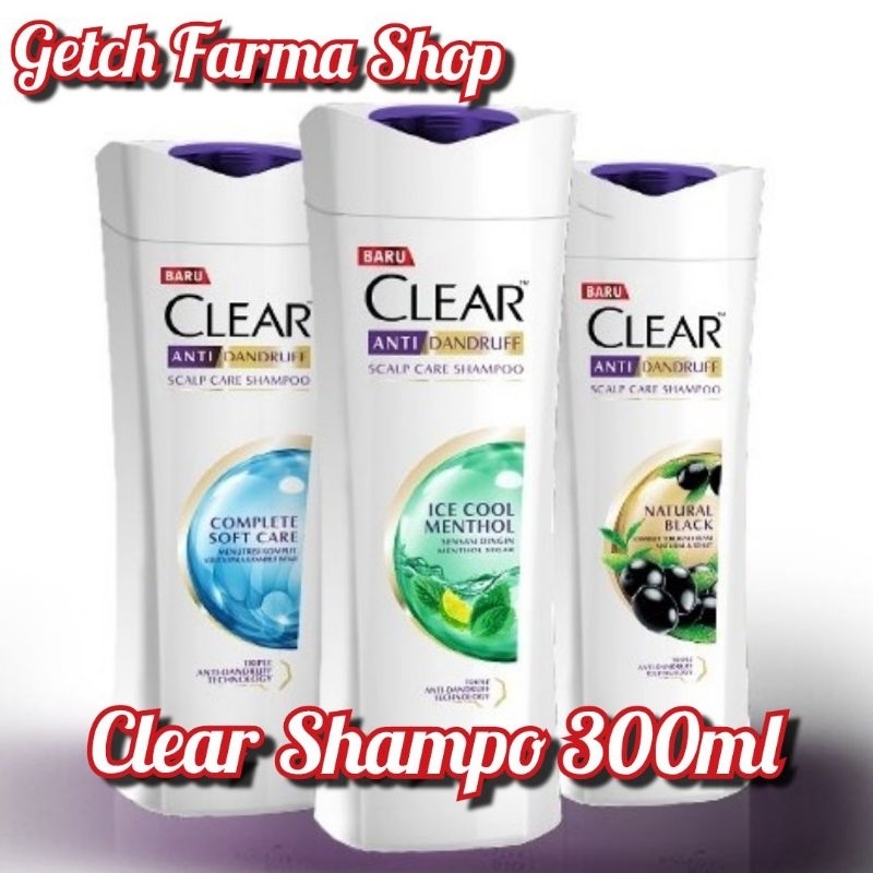 Jual Clear Shampoo 300ml Anti Ketombe ORIGINAL-BPOM | Shopee Indonesia