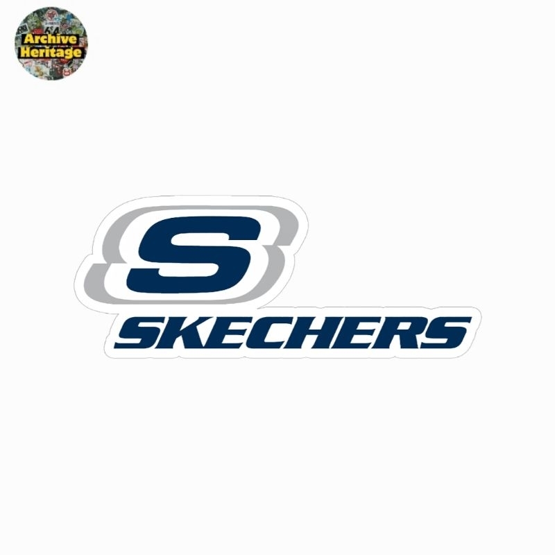 Jual sticker Skechers shoes logo brand stiker | Shopee Indonesia