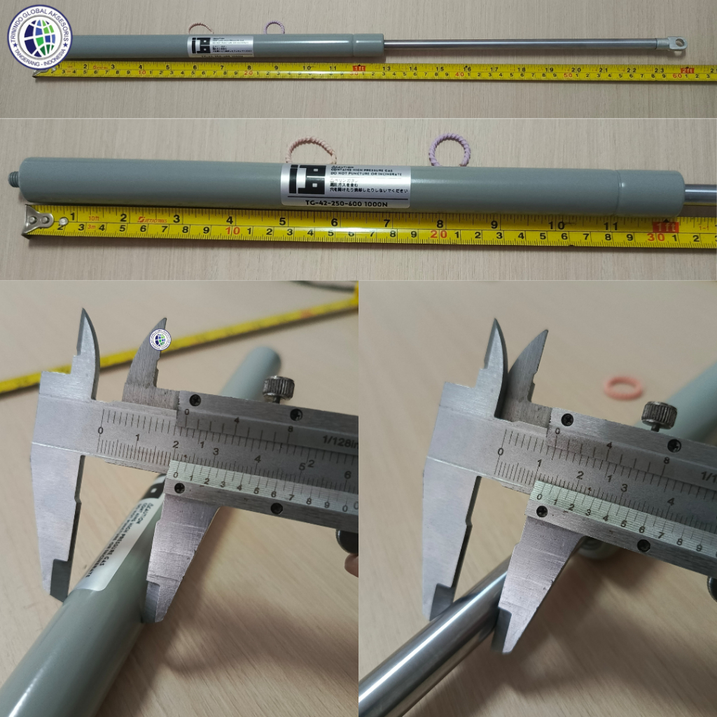 Jual Gas Spring 60CM 1000N/ Shockbreker/Pegas IB 1000N 60CM | Shopee ...