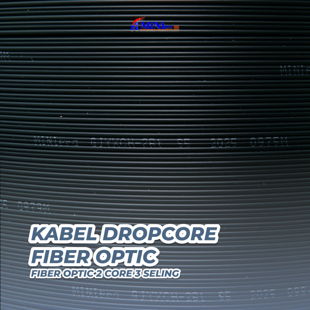 Jual Minipro Kabel Dropcore Fiber Optic 2 Core 3 Seling 1000M | Shopee ...