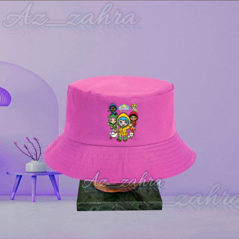 Jual Topi Bucket Hat LUCE AND FRIENDS MASKOT LOGO PAROKI 2025 Pria ...