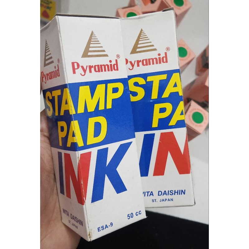Jual ( REFIL ) PYRAMID STAMP PAD INK // REFIL TINTA STEMPEL // TINTA ...