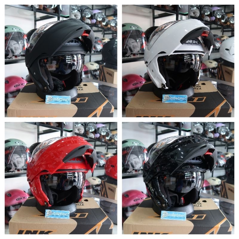 Jual INK Top Gear 5.0 Modular Flip Up Free Tas Eksklusif All Varian ...