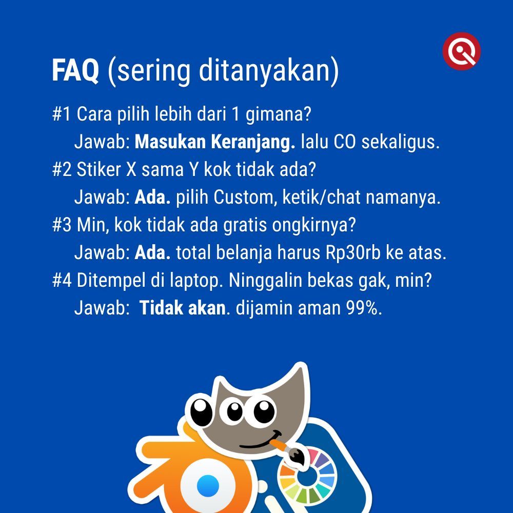 Jual IQ Sticker — TERLENGKAP Sticker Desainer & Digital Artist Designer ...