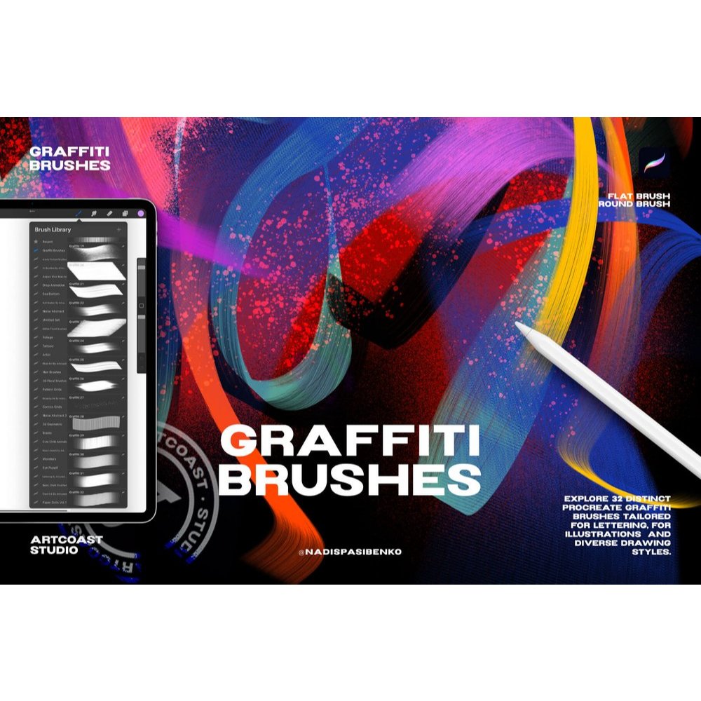 Jual Procreate Brush - Graffiti Brushes | Shopee Indonesia