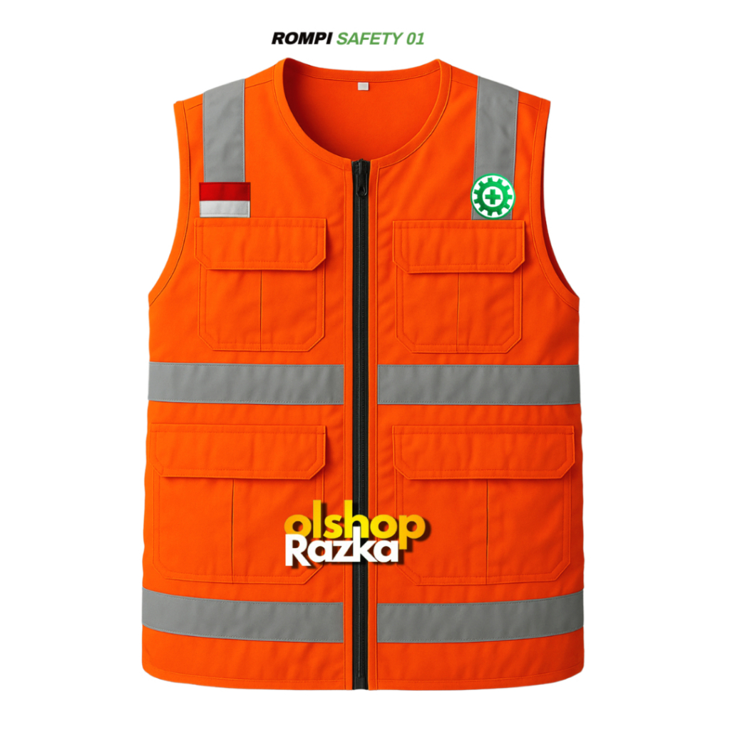 Jual Hot Product Rompi SafetyRompi ProyekRompi LapanganRompi Tambang ...