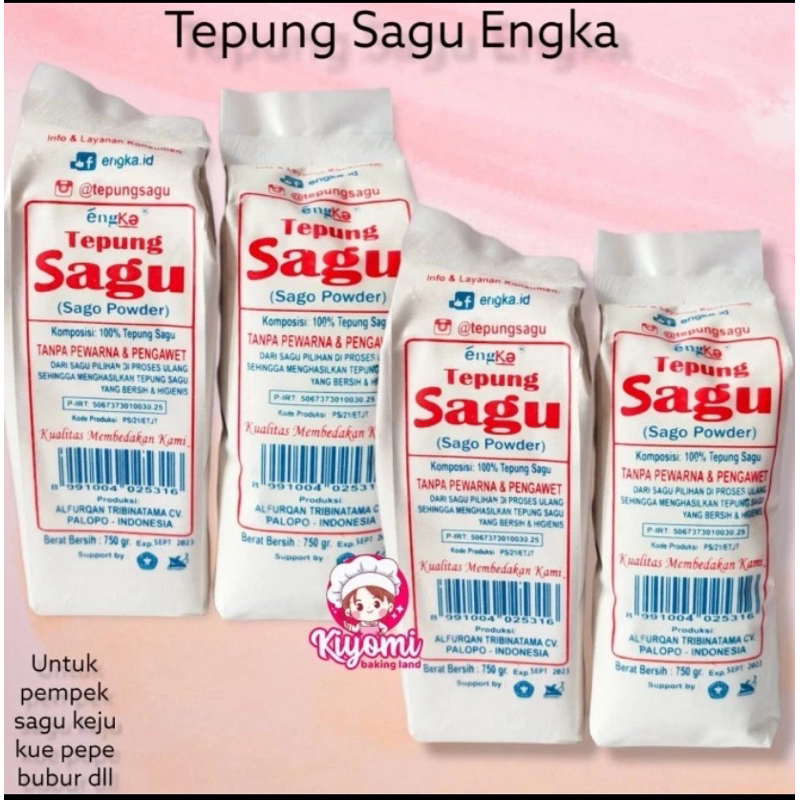 Jual Tepung Sagu Engka 750 Gram Bukan Tapioca | Shopee Indonesia