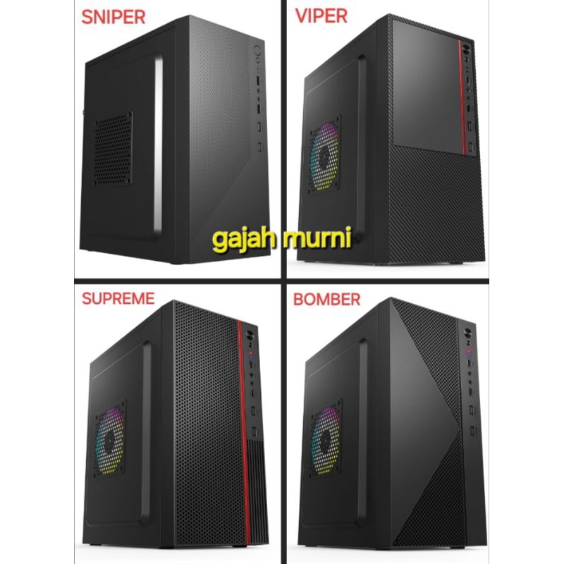 Jual CASING PC M-ATX + PSU BARU | Shopee Indonesia