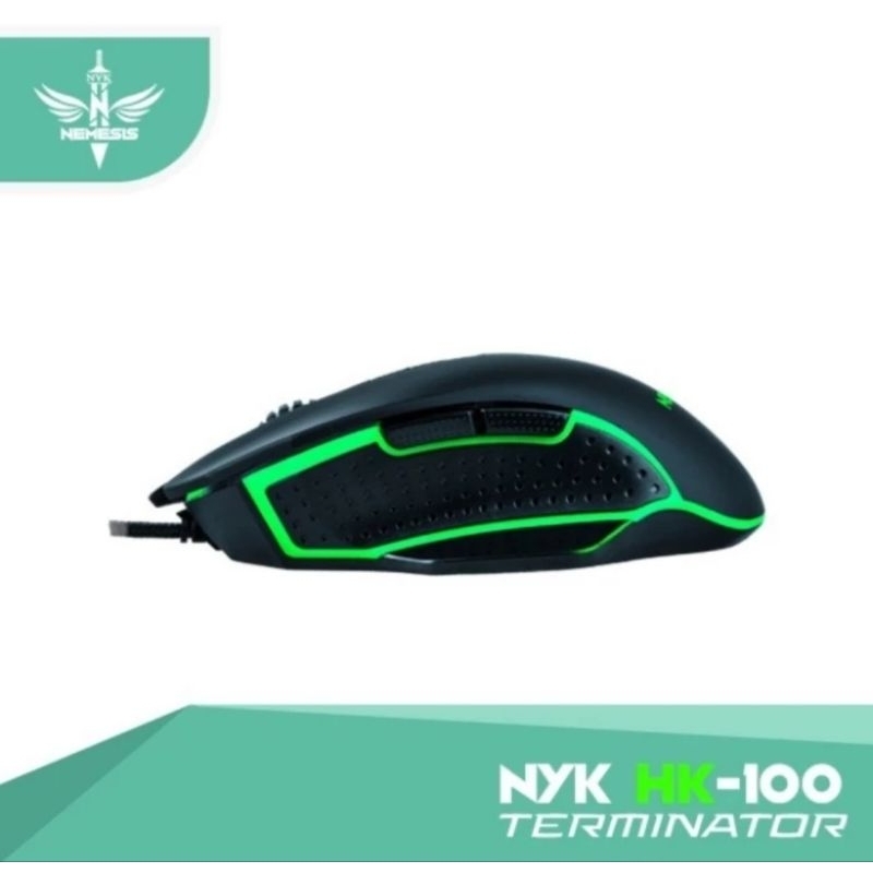 Jual [STOK LAMA] NYK NEMESIS HK100 Terminator Gaming Mouse | Shopee ...