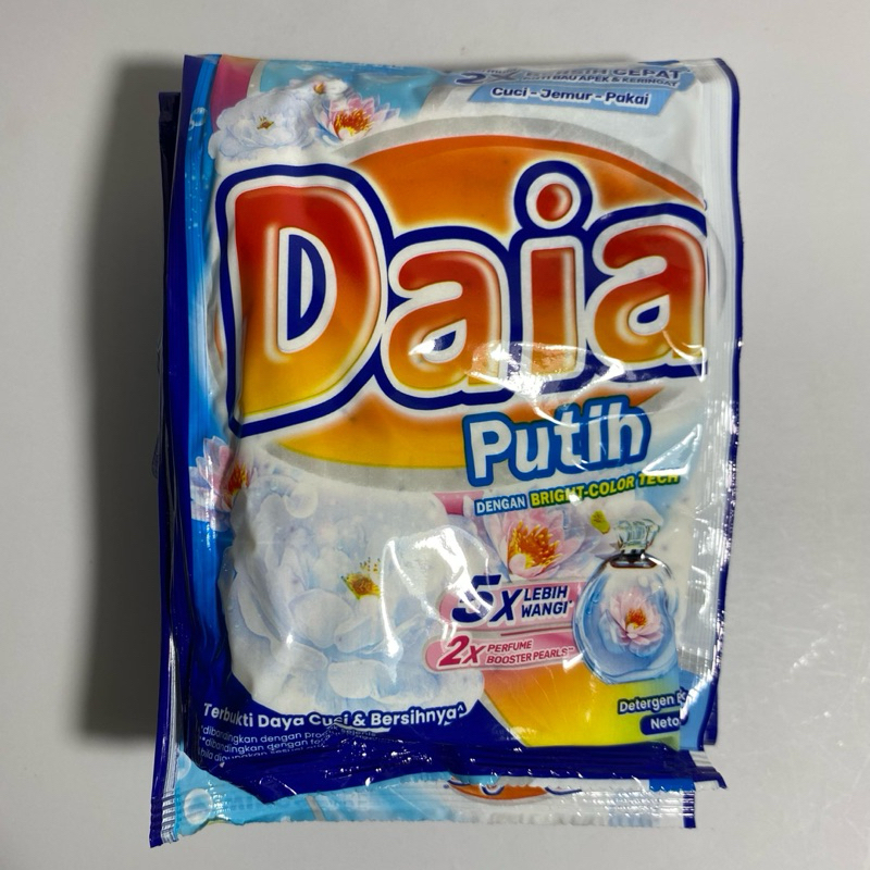 Jual DAIA DETERGEN POWDER BUBUK WINGS 46 GR (6 PCS) RENTENG RENCENG ...