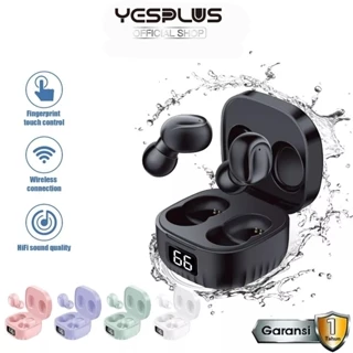 Headset Bluetooth YESPLUS TWS-18 Wireless 5.2 Earphone Airbuds High Quality Full Color