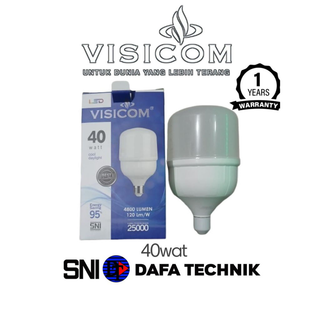 Jual LAMPU LED VISICOM 30/40/50 WATT. lampu led visicom Kapsul GARANSI ...