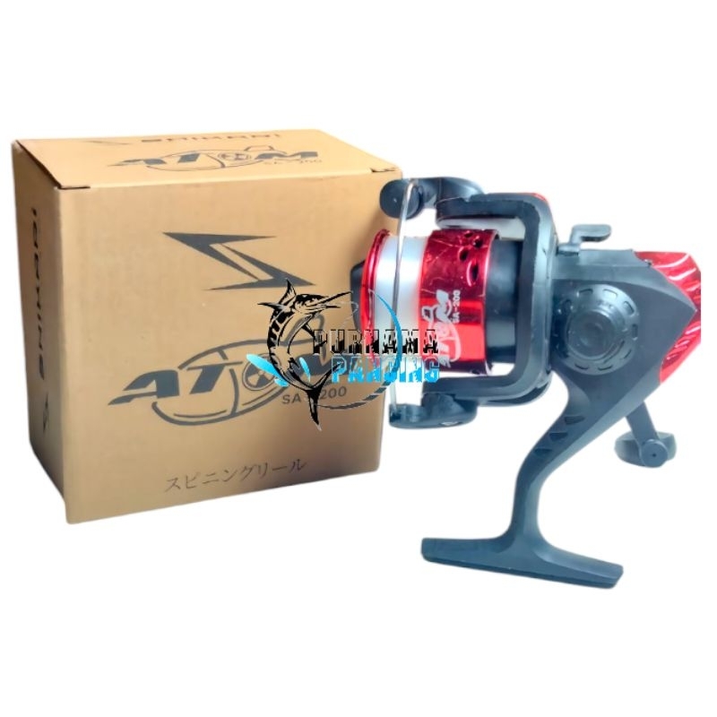 Jual Reel Daido Atom TM200 Bonus Senar Pancing | Shopee Indonesia