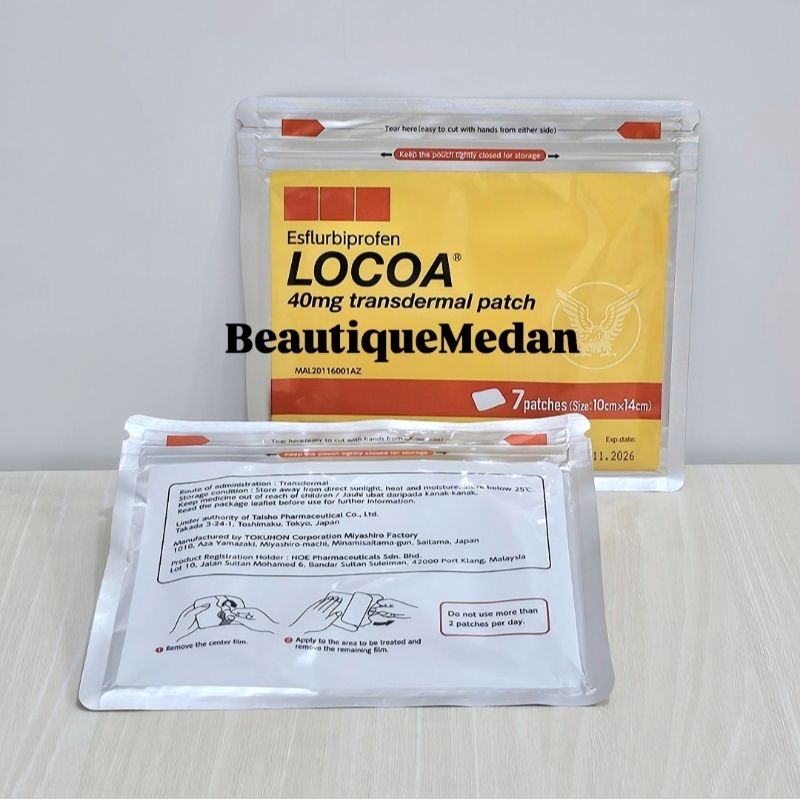 Jual LOCOA Transdermal Patch (1/3/5 Pouches) READY | Shopee Indonesia