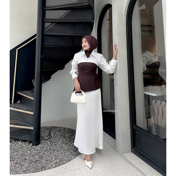 Satin Long Silk Rok Satin Duyung Panjang S Sampai 3xl