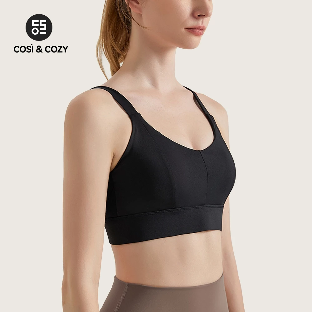 COSI COZY Sport Bra Mesh Tank Top Slide 3