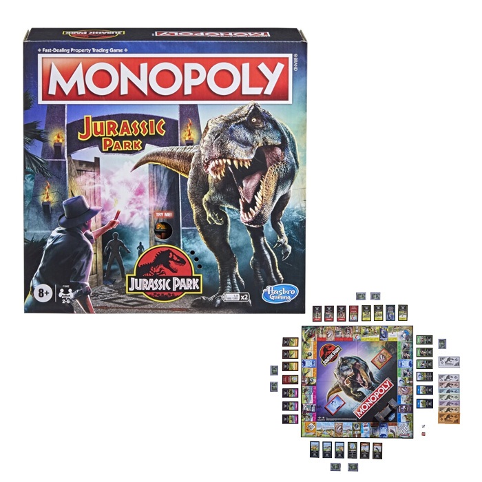 Monopoly Jurassic Park – Édition Collector Française (VF) – Neuf Sous Blister