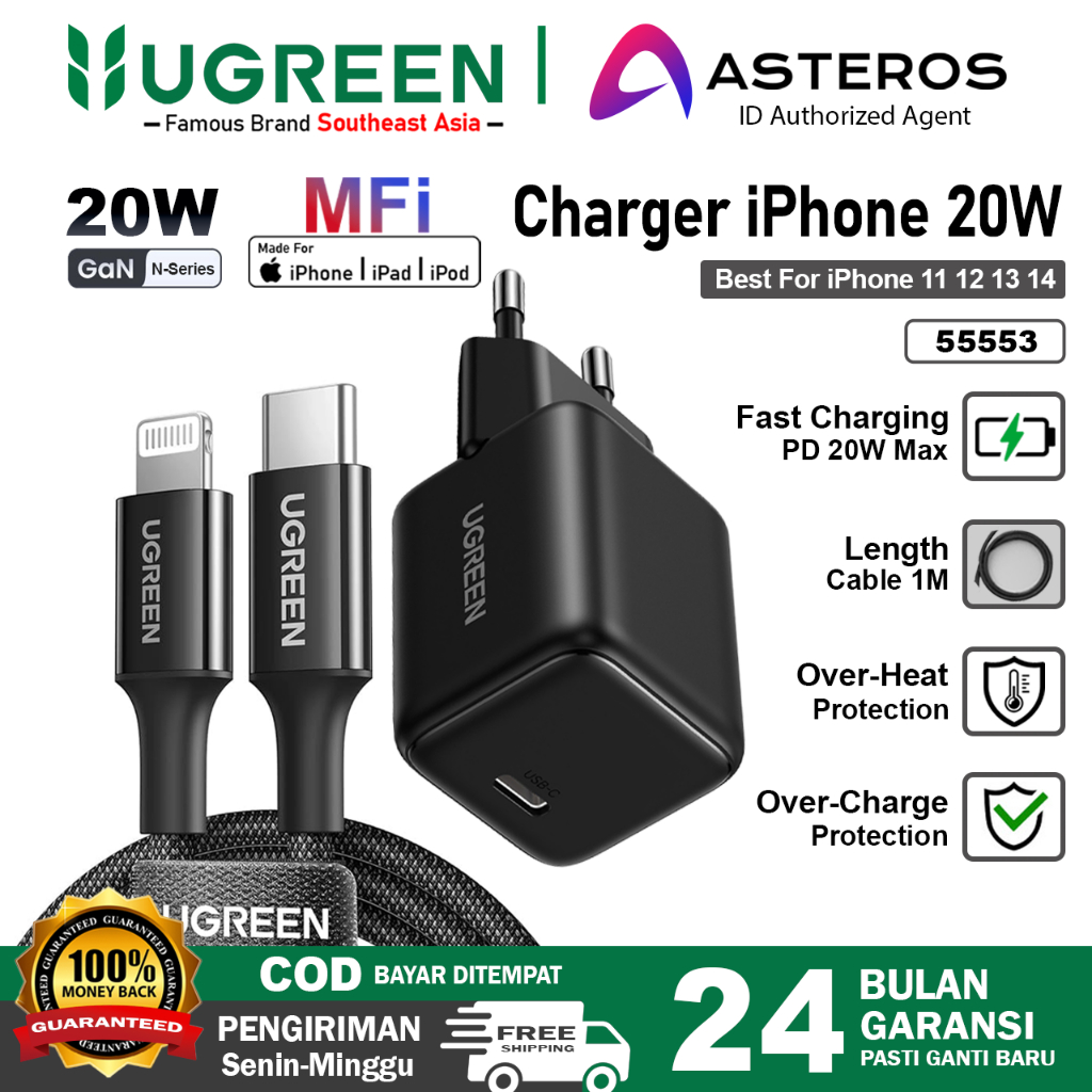 Ugreen Iphone Xr Phone Charger Jual UGREEN Charger For IPhone XR