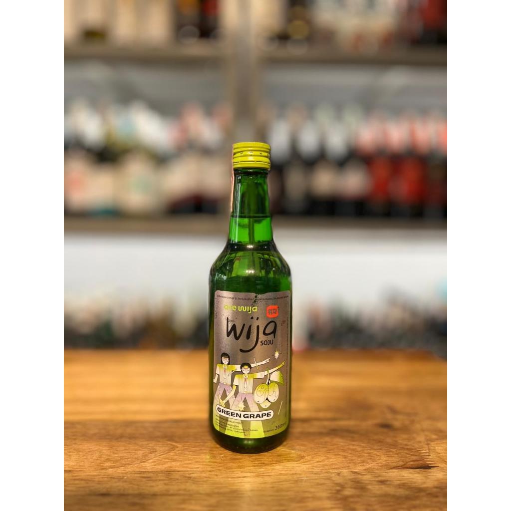Jual WIJA SOJU GREEN GRAPE 360 ML | Shopee Indonesia