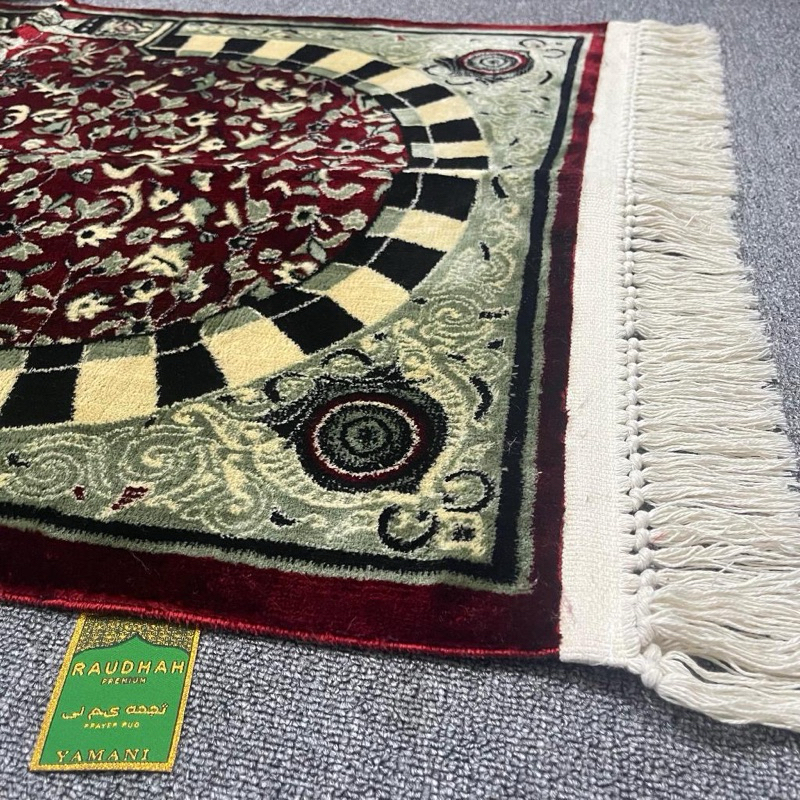 -Sajadah Karpet motif Rawdah size jumbo premium