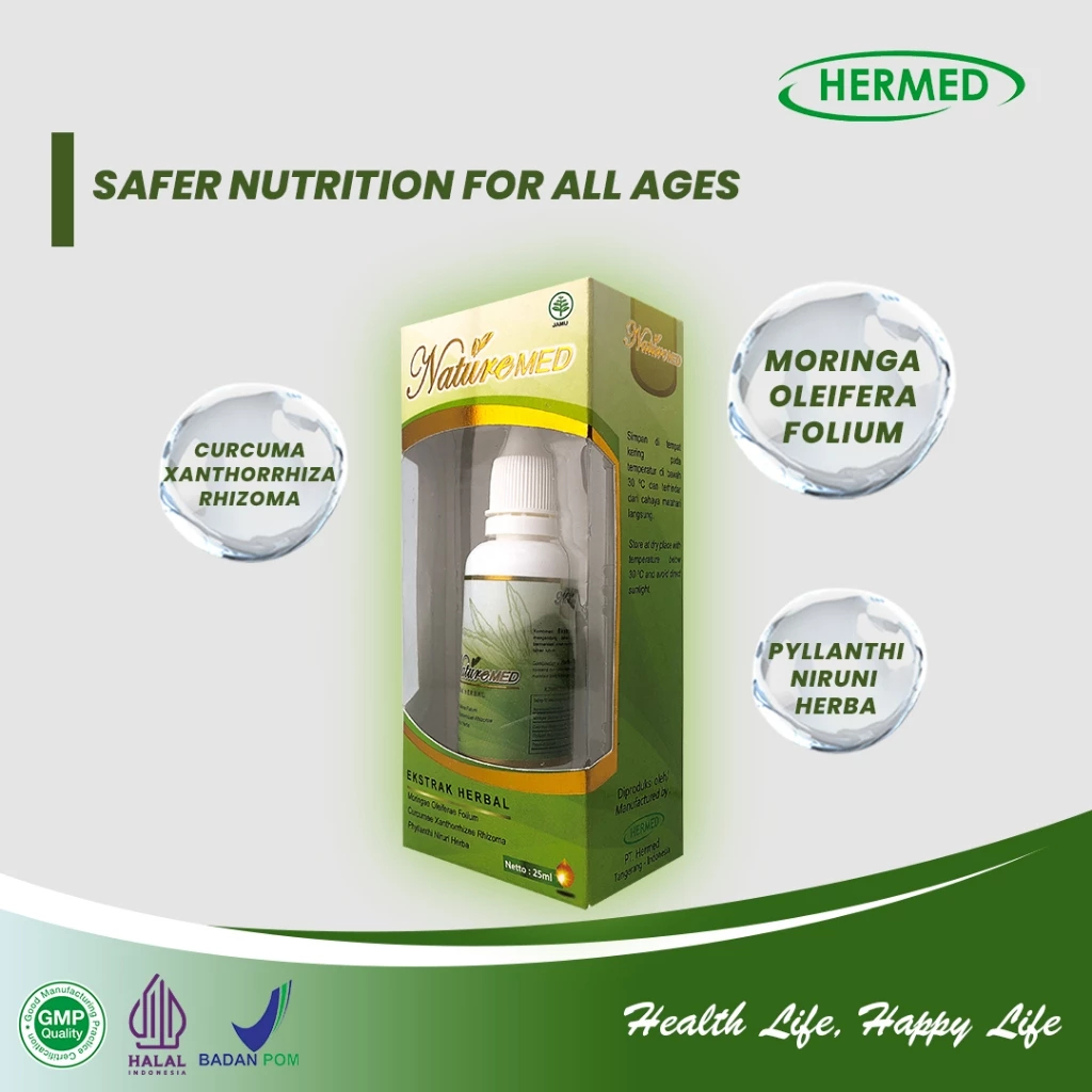 Jual NATURELINE NATUREMED 25ML Jamu Tetes Ekstrak Herbal Daya Tahan ...