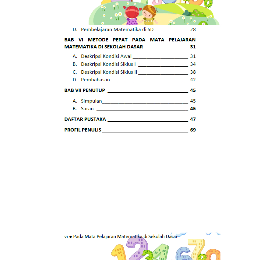 Jual METODE PEPAT PADA MATA PELAJARAN MATEMATIKA DI SEKOLAH DASAR ...