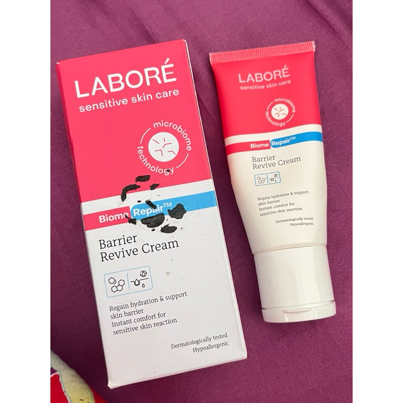 Jual Preloved Labore Barrier Revive Cream & Labore Gentle Biome Mild ...