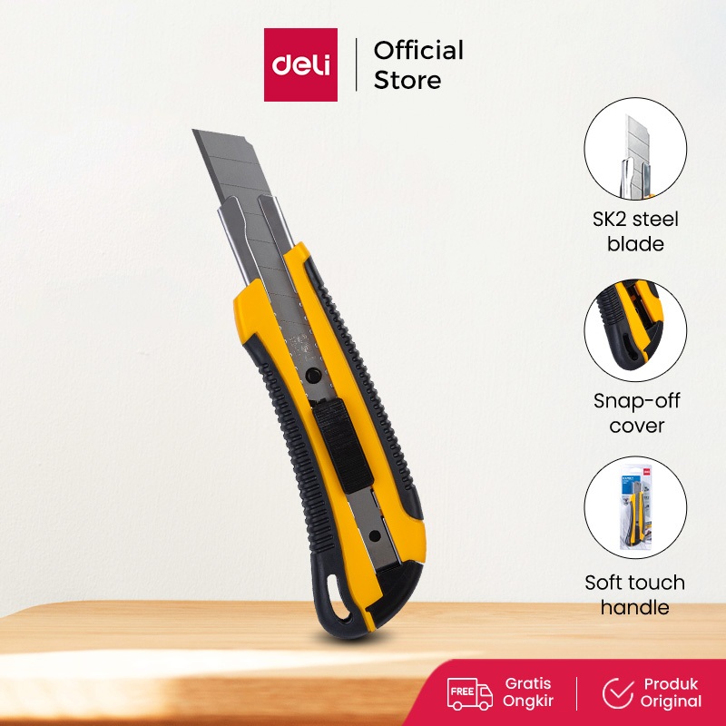 Jual Deli Cutter dengan pisau baja SK2 memudahkan untuk memotong dengan ...