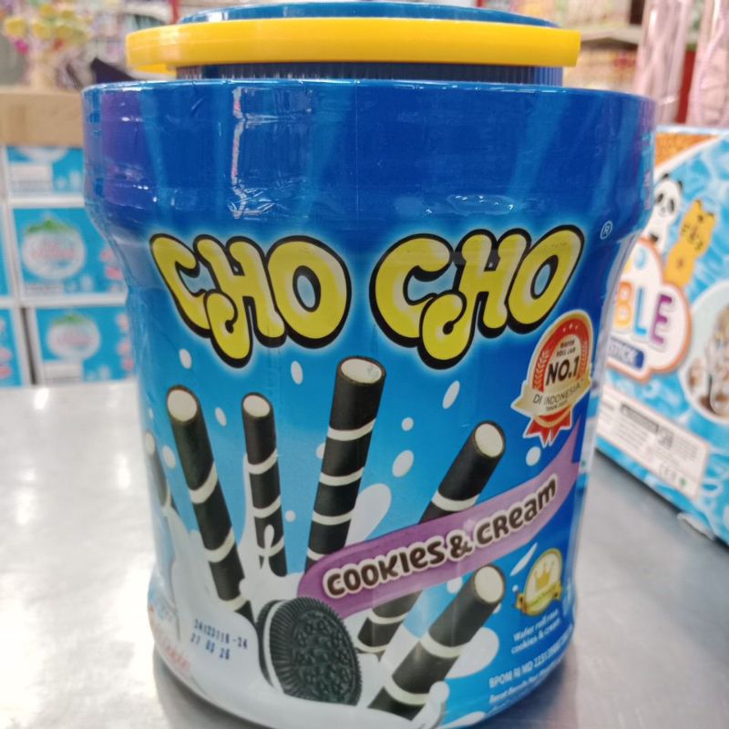 Jual CHO CHO COOKIES & CREAM 500GRAM | Shopee Indonesia
