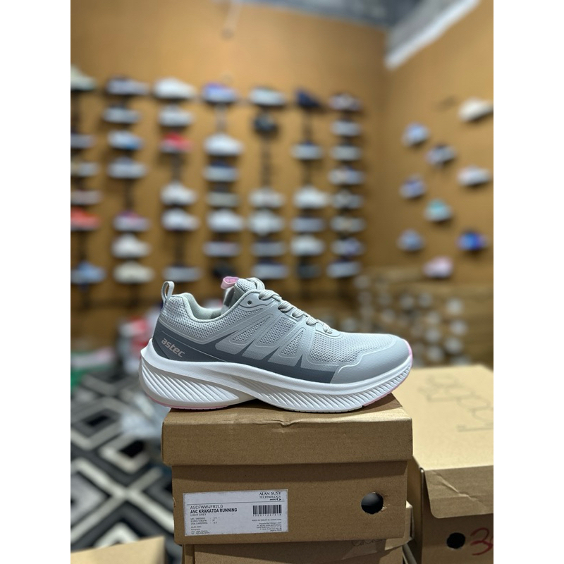 Jual Astec Krakatoa Running Women Dark Grey Original BNIB Resmi ...