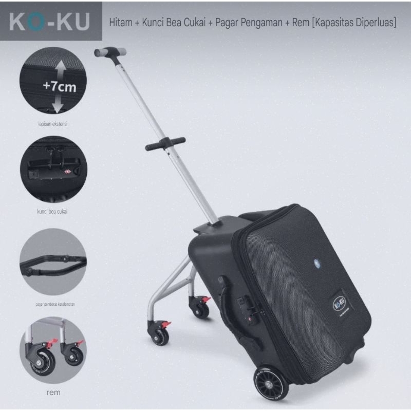 Jual Koper Stroller Anak Stroller Koper Dorong Anak Luggage Travelling ...