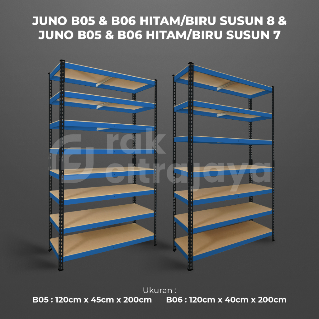 Jual BOLTLESS RAK BESI GUDANG SIKU LUBANG SERBAGUNA TIDAK PERLU BAUT ...