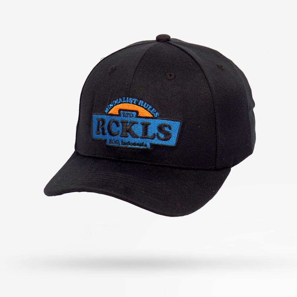 Jual RCKLS. Polo Cap | Topi Pria Orginal Deadly Black | Shopee Indonesia