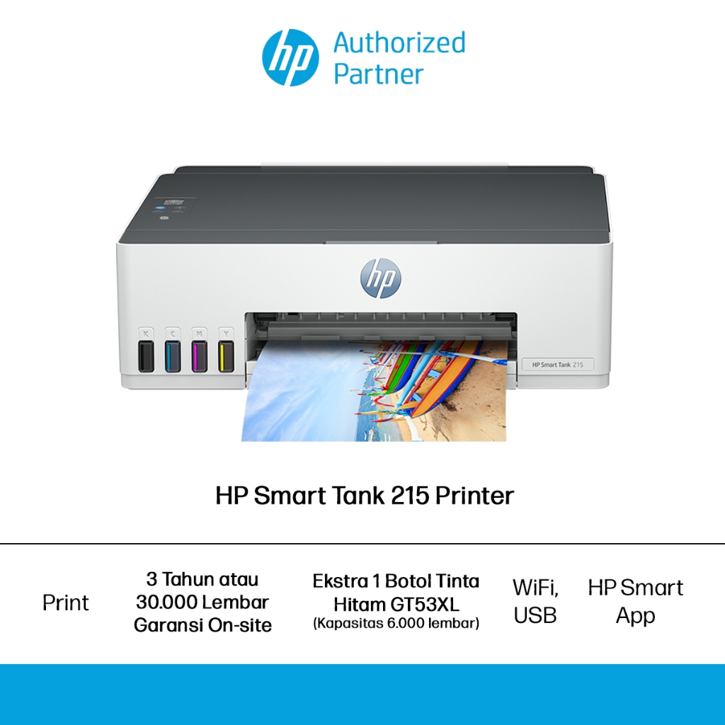 Jual Printer HP Smart Tank 215 wireless All in One Garansi resmi HP ...