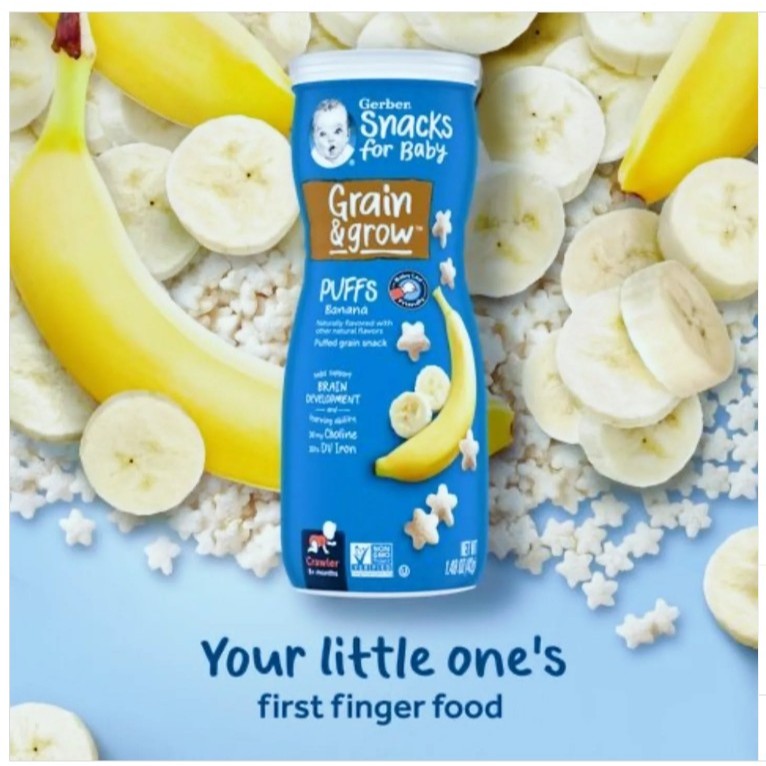 Jual [JASTIP SG] Gerber Snack for Baby Gerber Snack Bayi Gerber