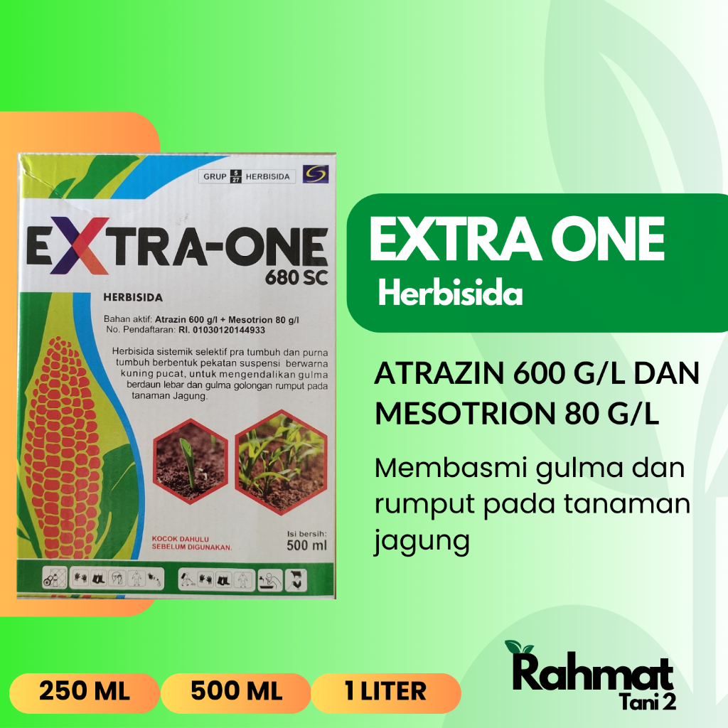 Jual EXTRA ONE - Herbisida Racun Rumput dan Gulma Tanaman Jagung (1L ...
